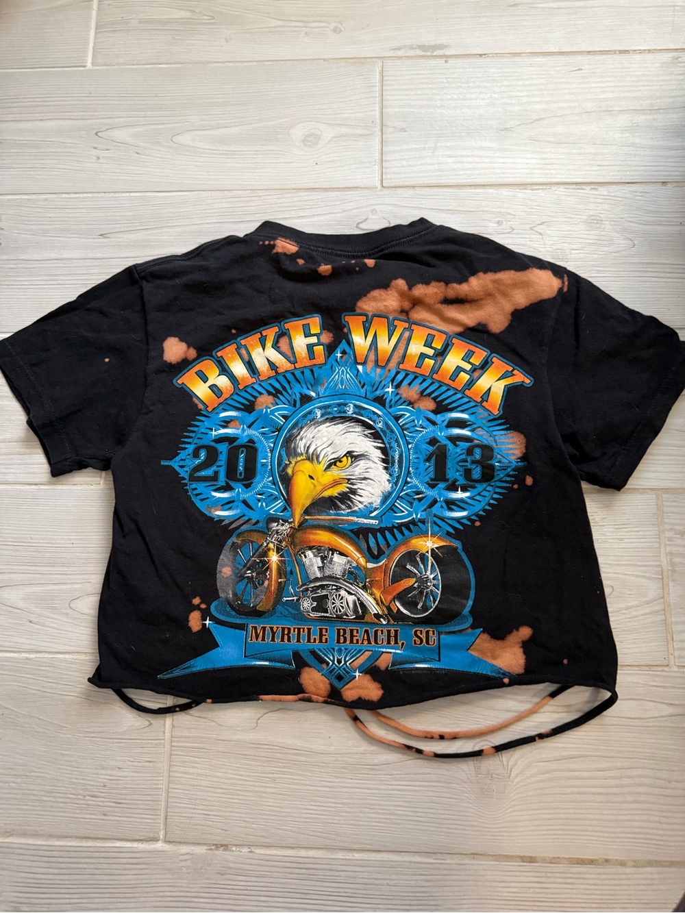 Myrtle Beach Bike Week Distressed Tee